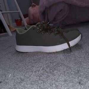 Nike Olive Green Lunarlon Sneakers